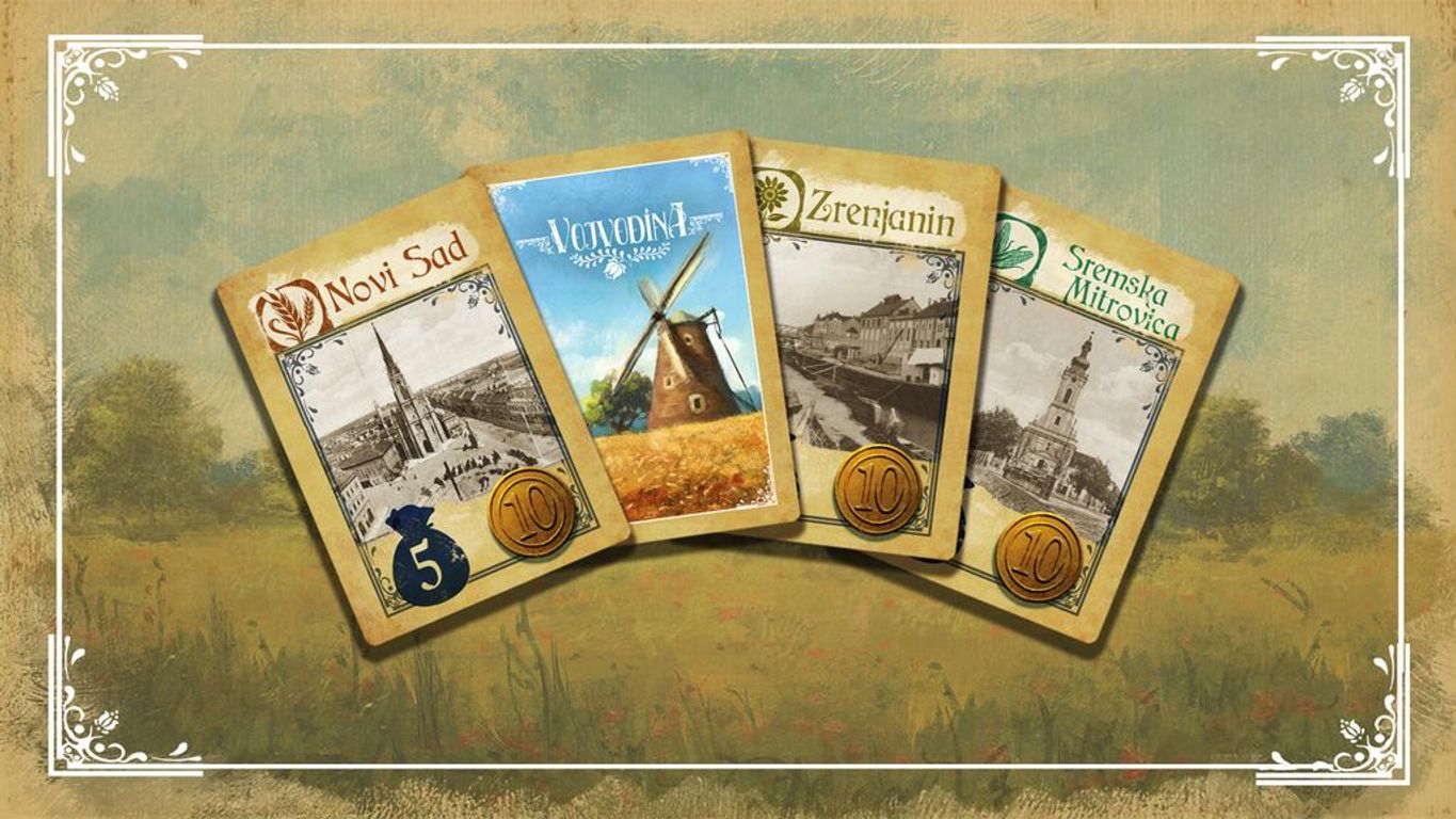 Vojvodina (Second Edition) cartes