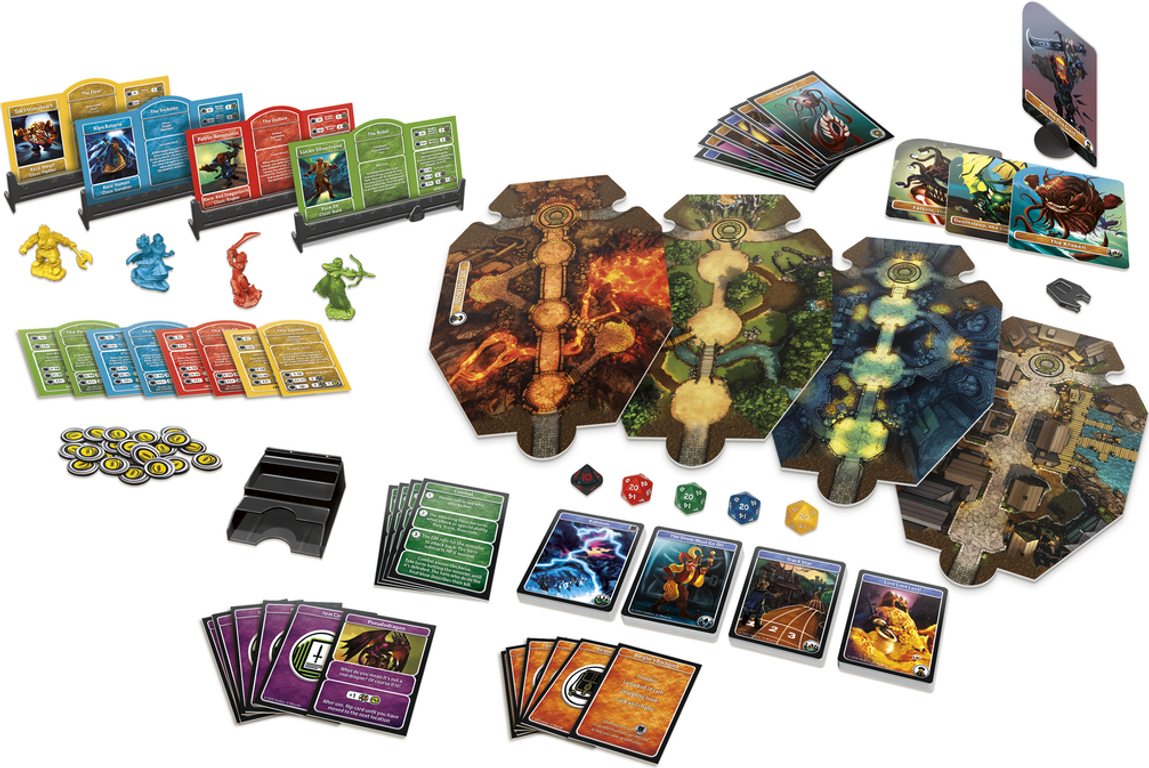 Dungeons & Dragons: Adventure Begins komponenten