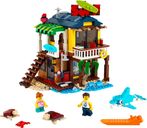 LEGO® Creator Surfer Beach House components
