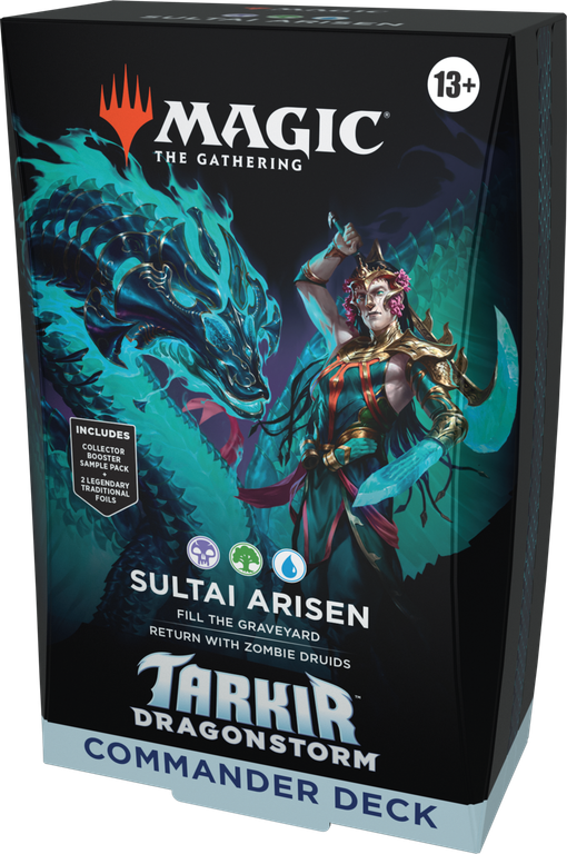 Magic: The Gathering - Tarkir: Dragonstorm - Commander Deck box