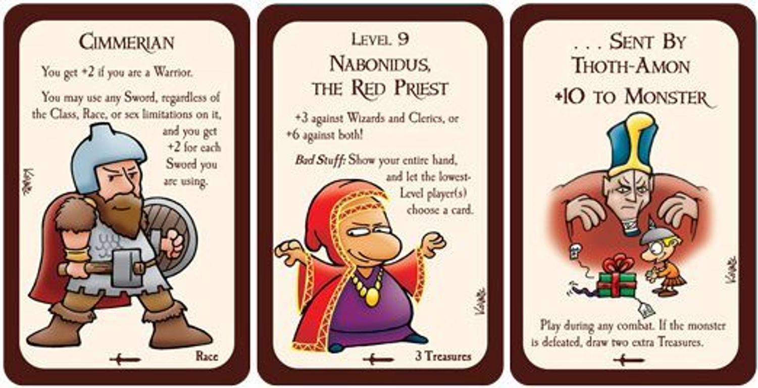 Munchkin Conan cards