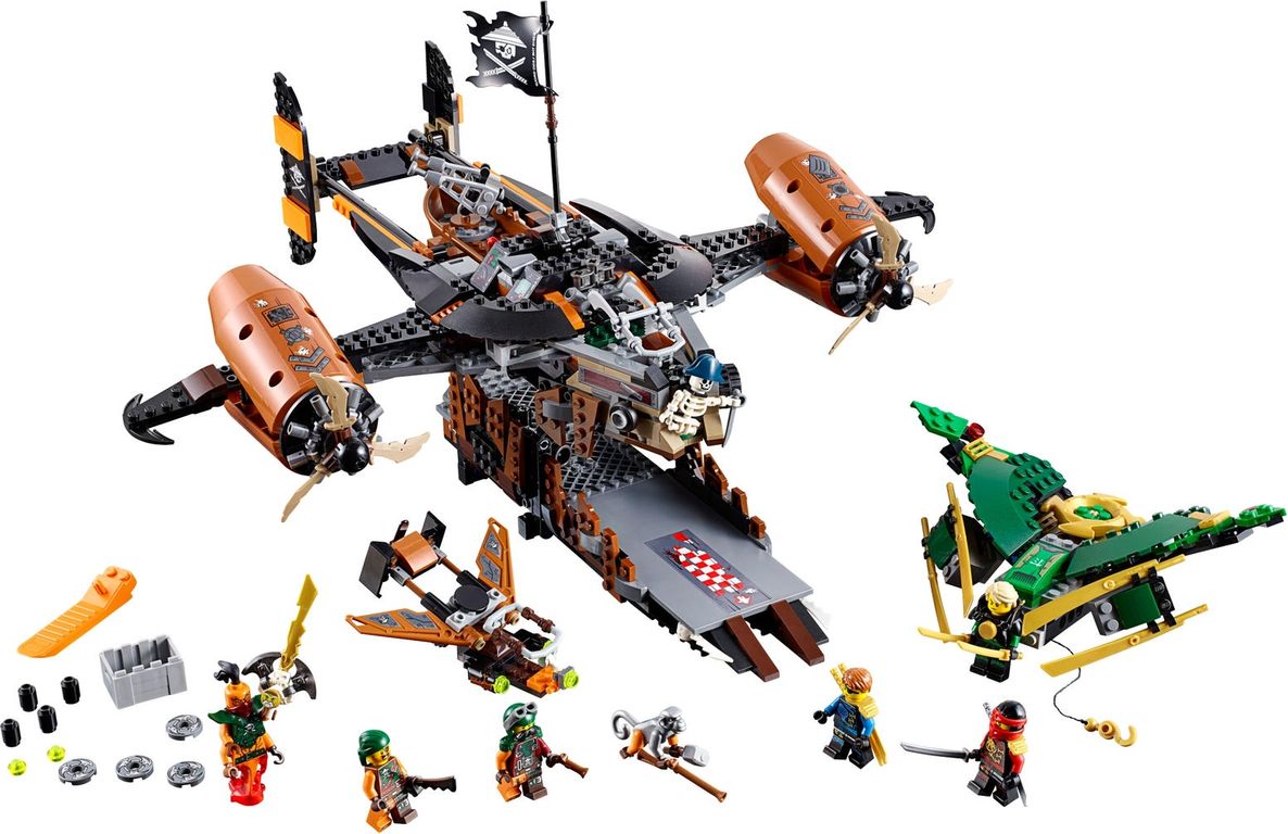 LEGO® Ninjago Misfortune's Keep components
