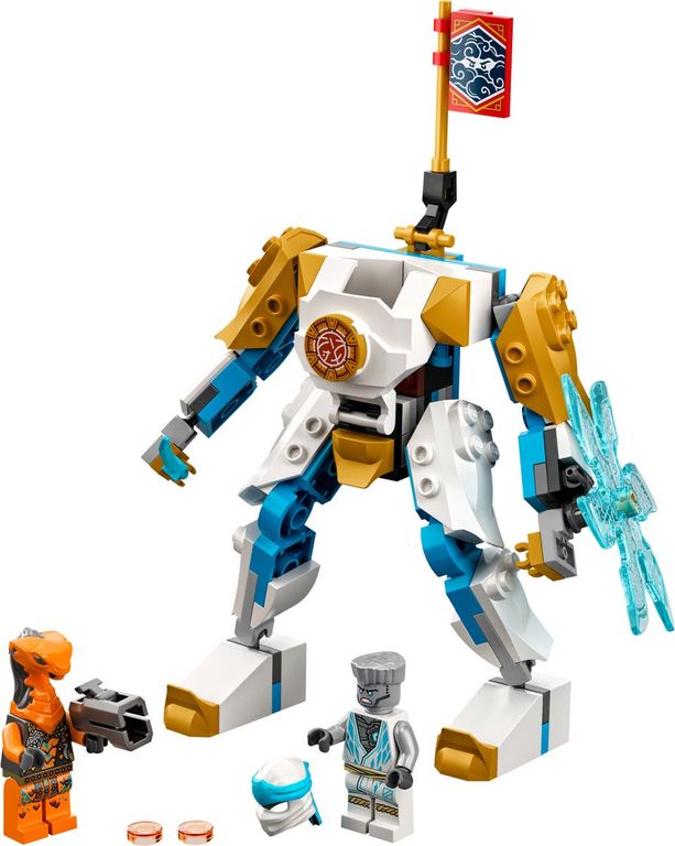 LEGO® Ninjago Zane’s Power Up Mech EVO components