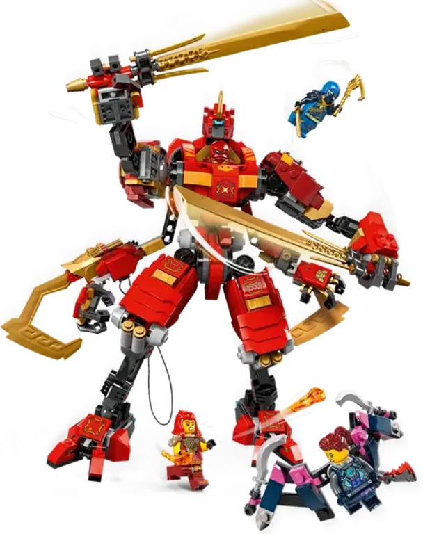 LEGO® Ninjago Le robot grimpeur ninja de Kai se battre