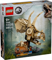 LEGO® Jurassic World Les fossiles de dinosaures: le crâne du tricératops
