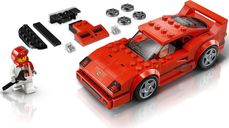 LEGO® Speed Champions Ferrari F40 Competizione componenti