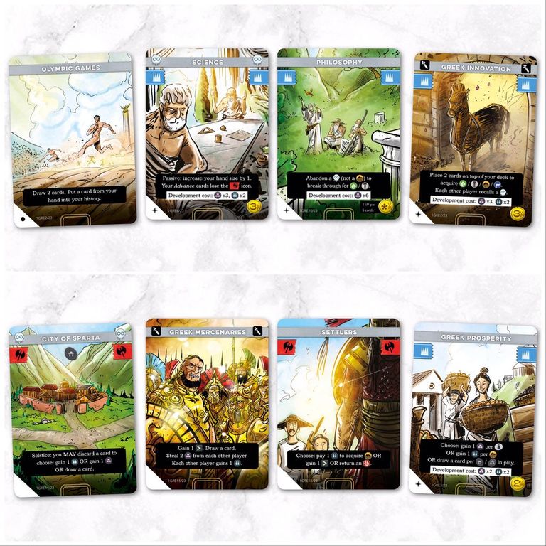 Imperium: Classics cards