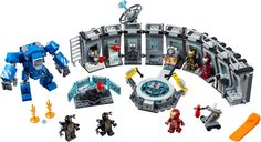 LEGO® Marvel La salle des armures d'Iron Man composants