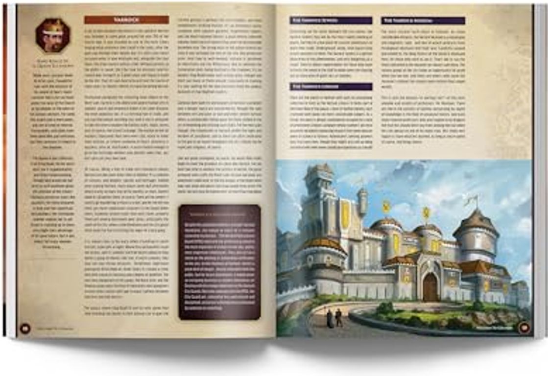 RuneScape Kingdoms: The Roleplaying Game plateau de jeu