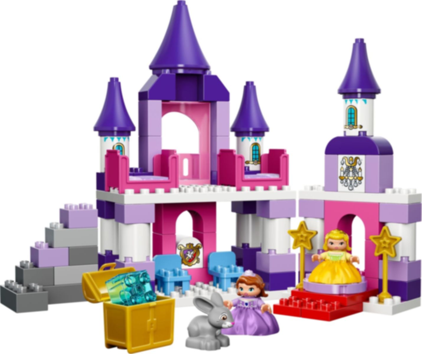 LEGO® DUPLO® Sofia het Prinsesje koninklijk kasteel speelwijze