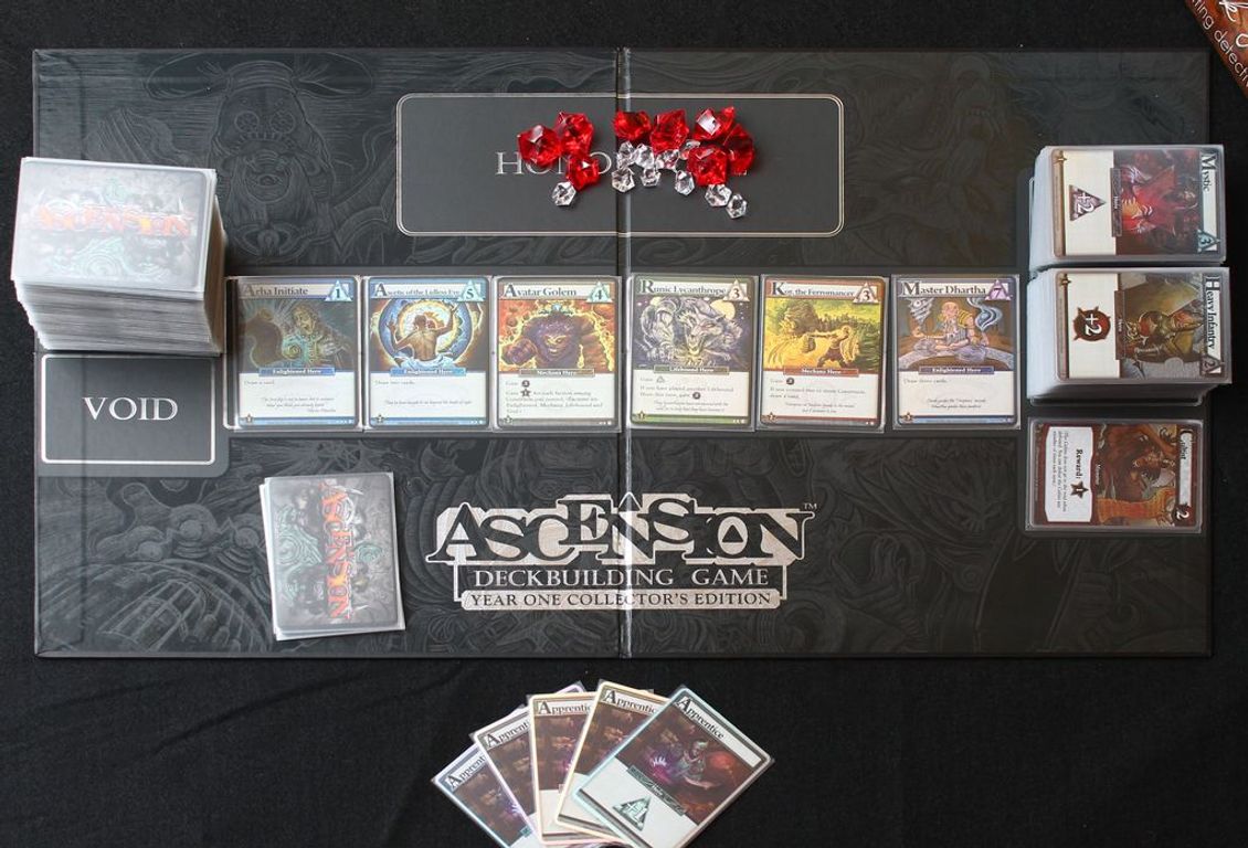 Ascension: Year One Collector's Edition components