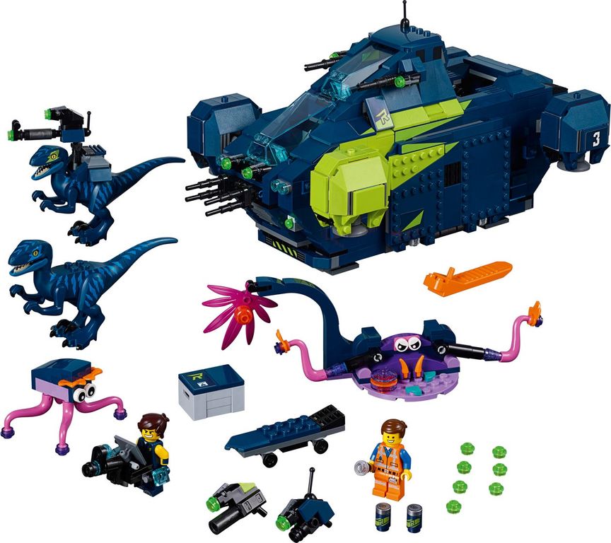LEGO® Movie Rex's Rexplorer! components