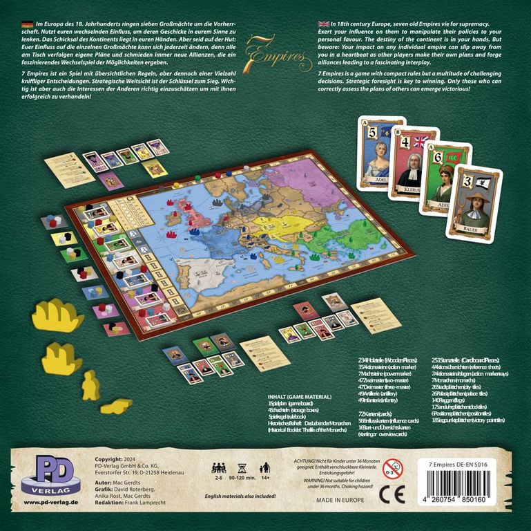 7 Empires rückseite der box