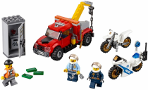 LEGO® City La poursuite du braqueur composants