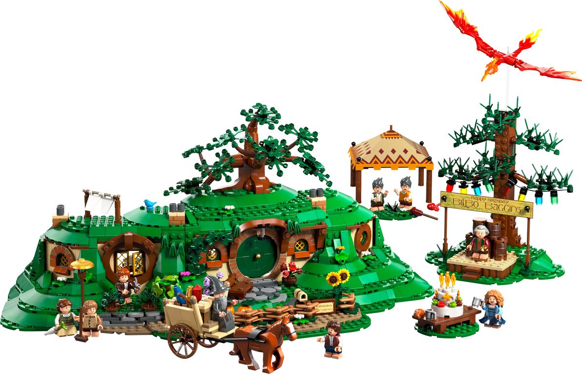 LEGO® Icons Il Signore degli Anelli: la Contea componenti