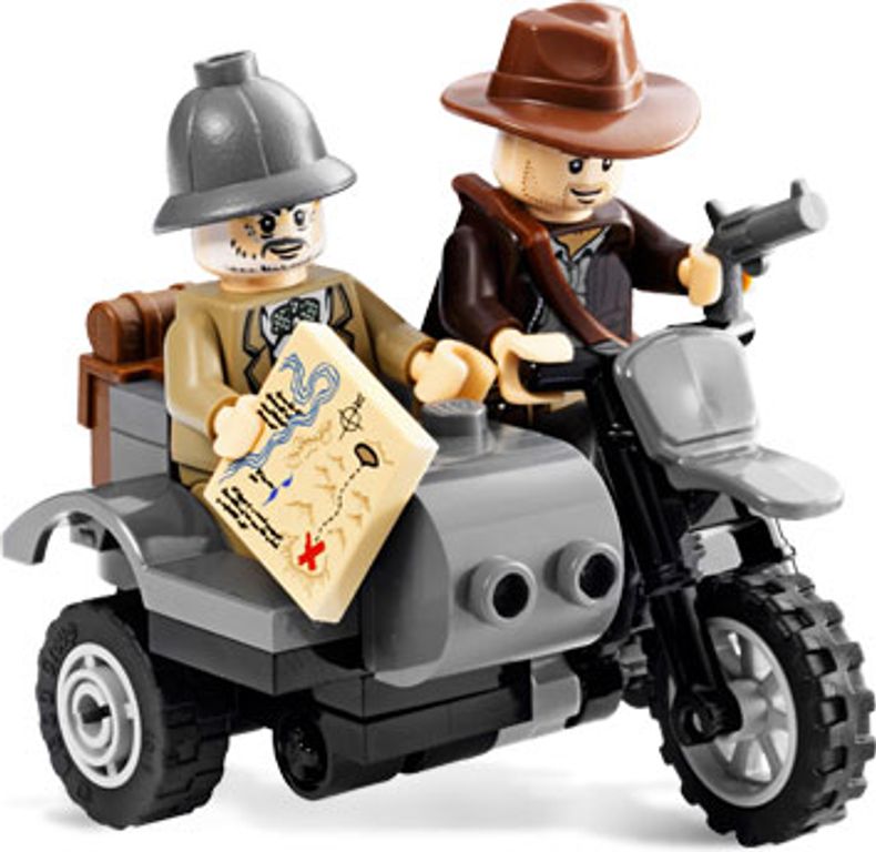 LEGO® Indiana Jones La course- poursuite à moto figurines