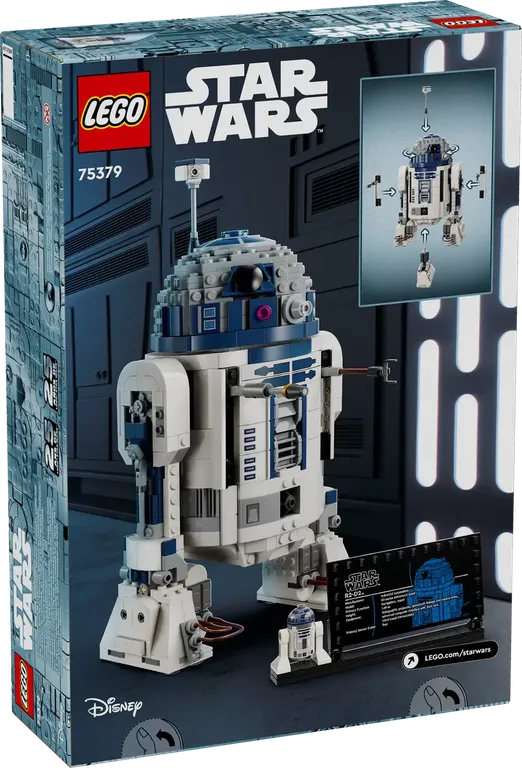 LEGO® Star Wars R2-D2 parte posterior de la caja
