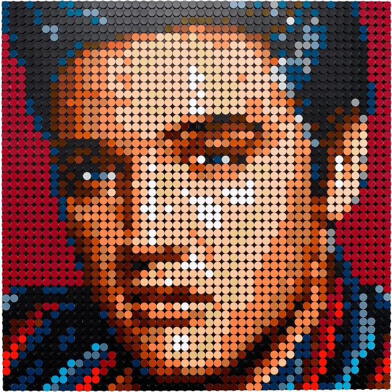 LEGO® Art Elvis Presley, il Re del Rock and Roll