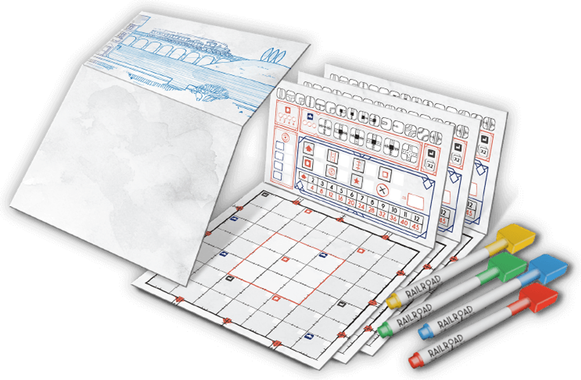 Railroad Ink: Additional Players Pack partes