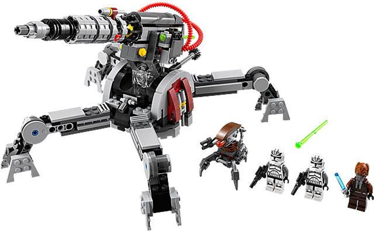 LEGO® Star Wars Republic AV-7 Anti-Vehicle Cannon components