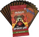 Magic The Gathering Brothers' War Set Booster Box componenten