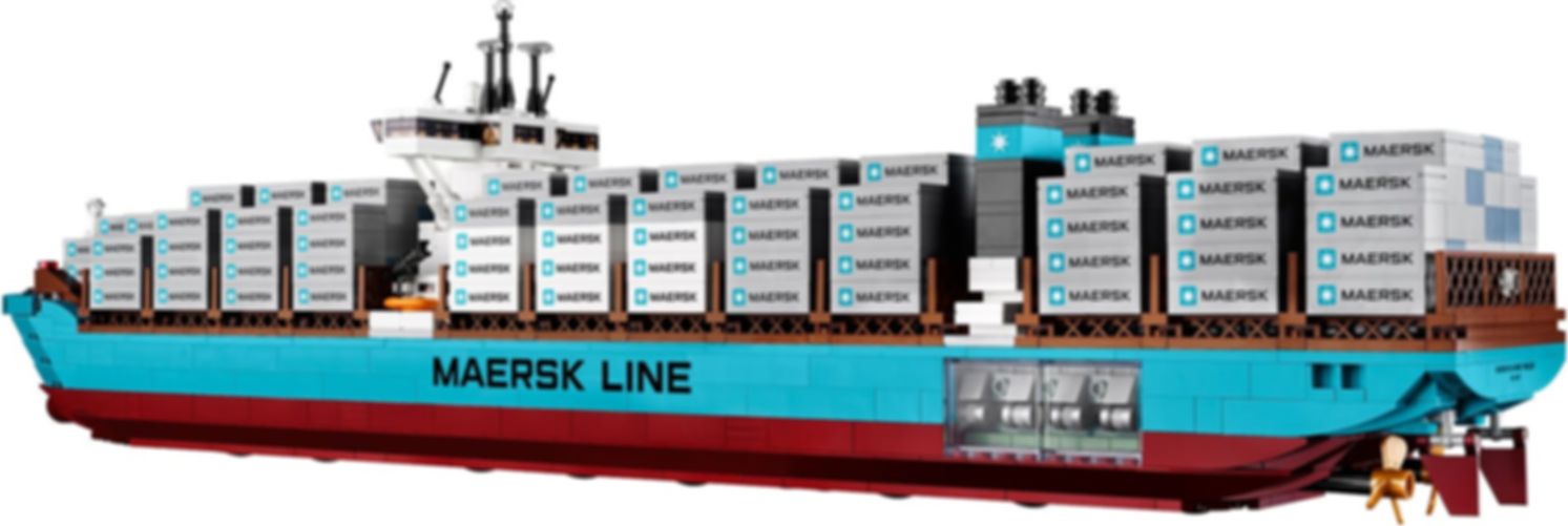 LEGO® Icons Maersk Line Triple-E partes