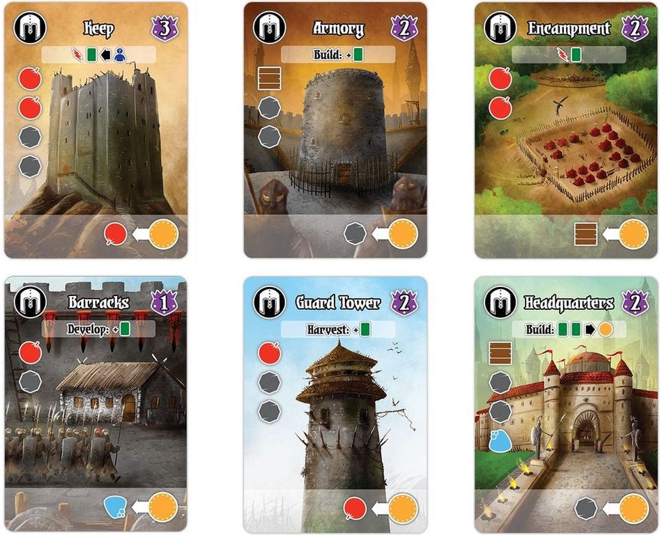 Villages of Valeria cards