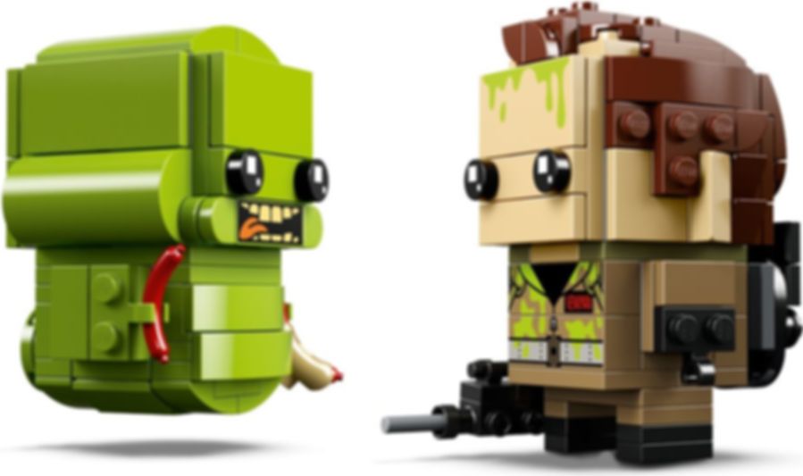 LEGO® BrickHeadz™ Peter Venkman™ & Slimer™ componenten