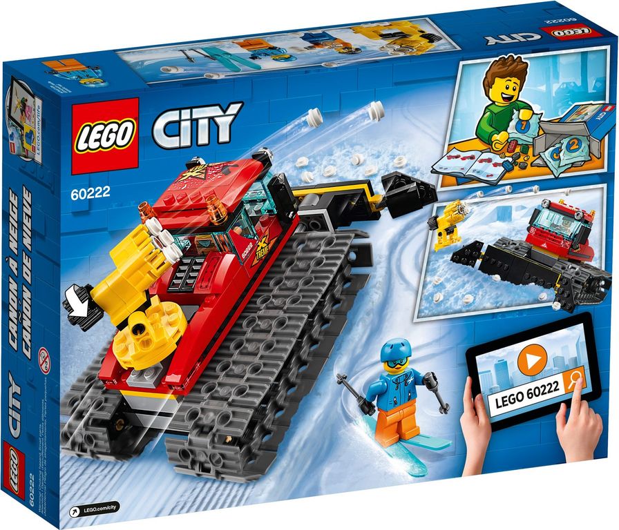 LEGO® City Snow Groomer back of the box