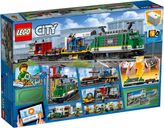 LEGO® City Cargo Train back of the box