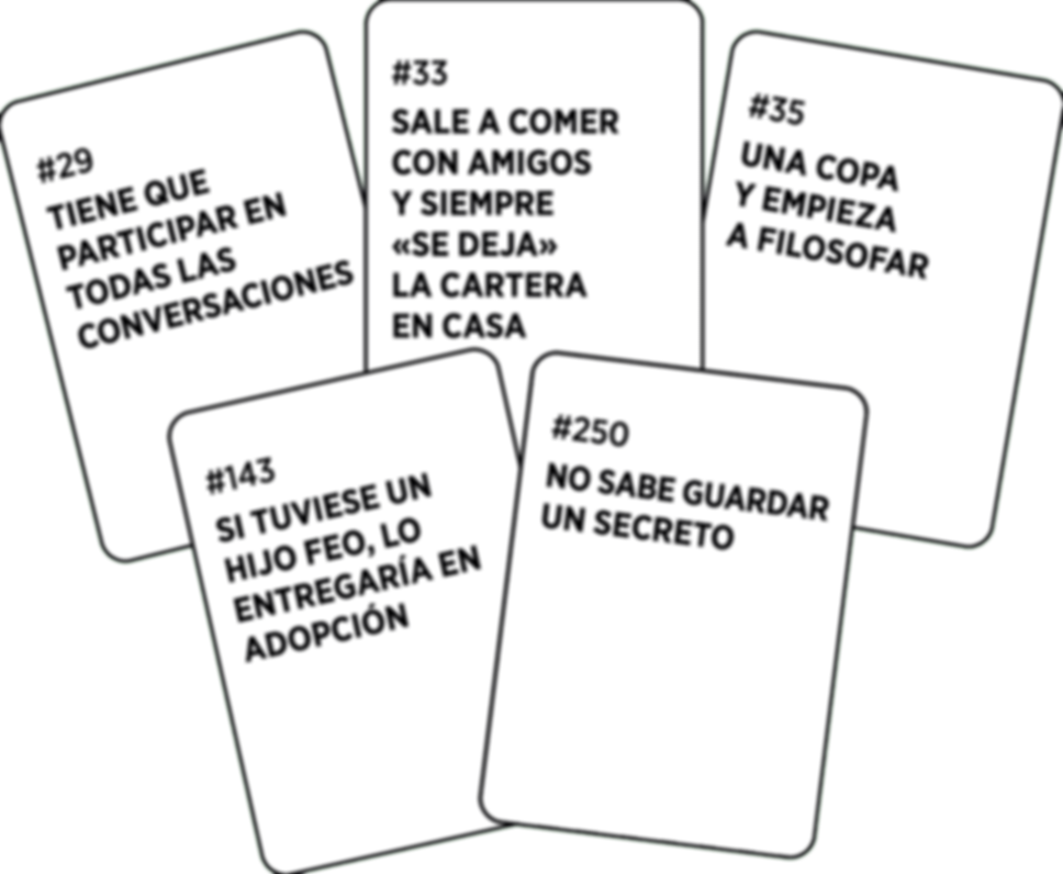 Drunk Stoned or Stupid: A Party Game cartas