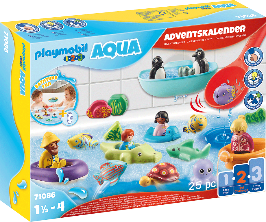 Playmobil 1.2.3 Aqua Water Slide