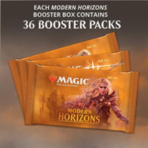 Magic: Modern Horizons- Booster Box components