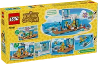 LEGO® Animal Crossing Flieg mit Dodo Airlines rückseite der box