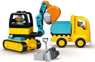 LEGO® DUPLO® Truck & Tracked Excavator components