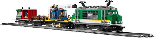 LEGO® City Le train de marchandises télécommandé composants