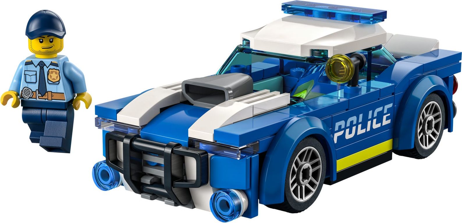 LEGO® City La voiture de police composants