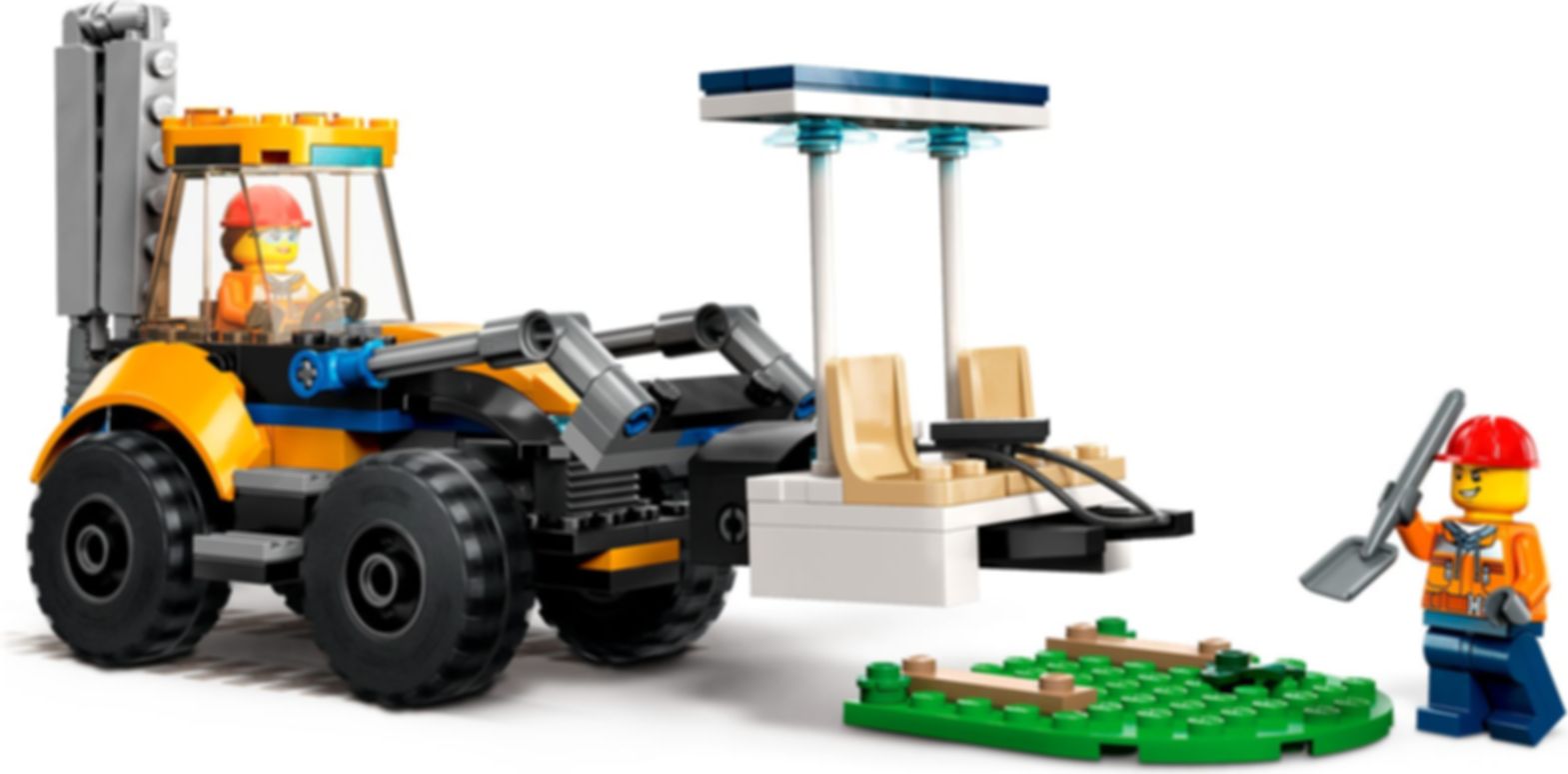 LEGO® City Excavadora de Obra jugabilidad