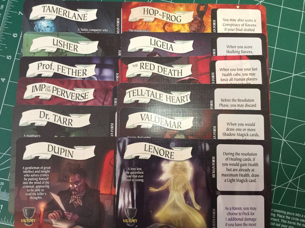 Specters of Nevermore cartes