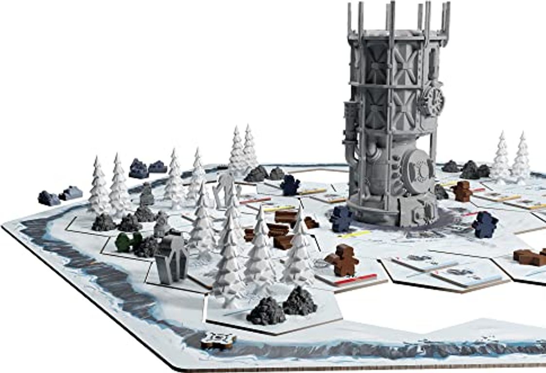 Frostpunk: The Board Game – Resources Expansion partes