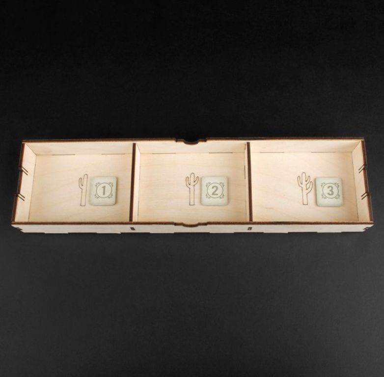 Great Western Trail: Laserox Western Vault insert components