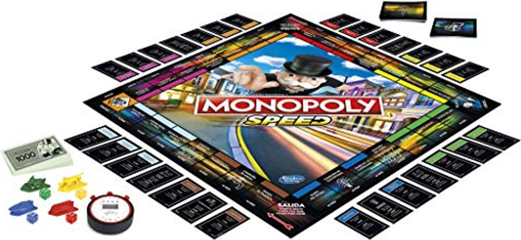 Monopoly Turbo componenten