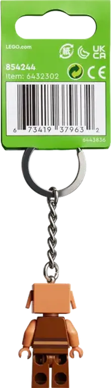 LEGO® Minecraft Piglin Keyring back side