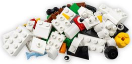 LEGO® Classic Kreativ-Bauset mit weißen Steinen komponenten