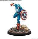 Marvel Crisis Protocol Captain America & Original Human Torch miniatuur