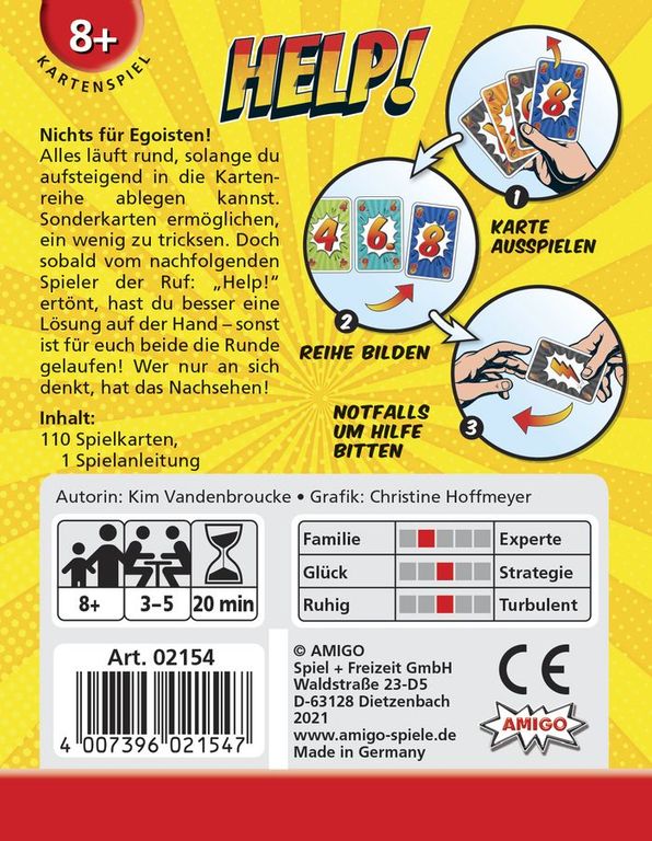 HELP! rückseite der box