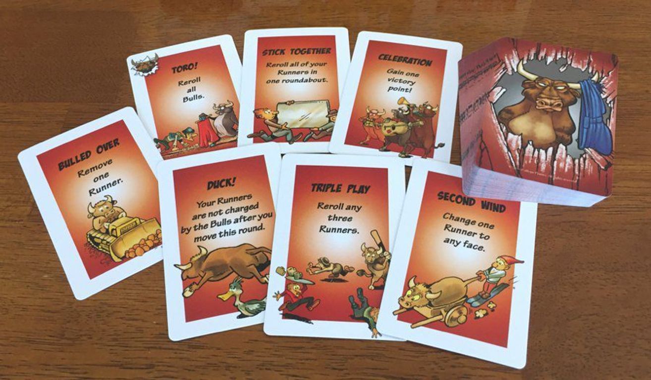 Running with the Bulls cards