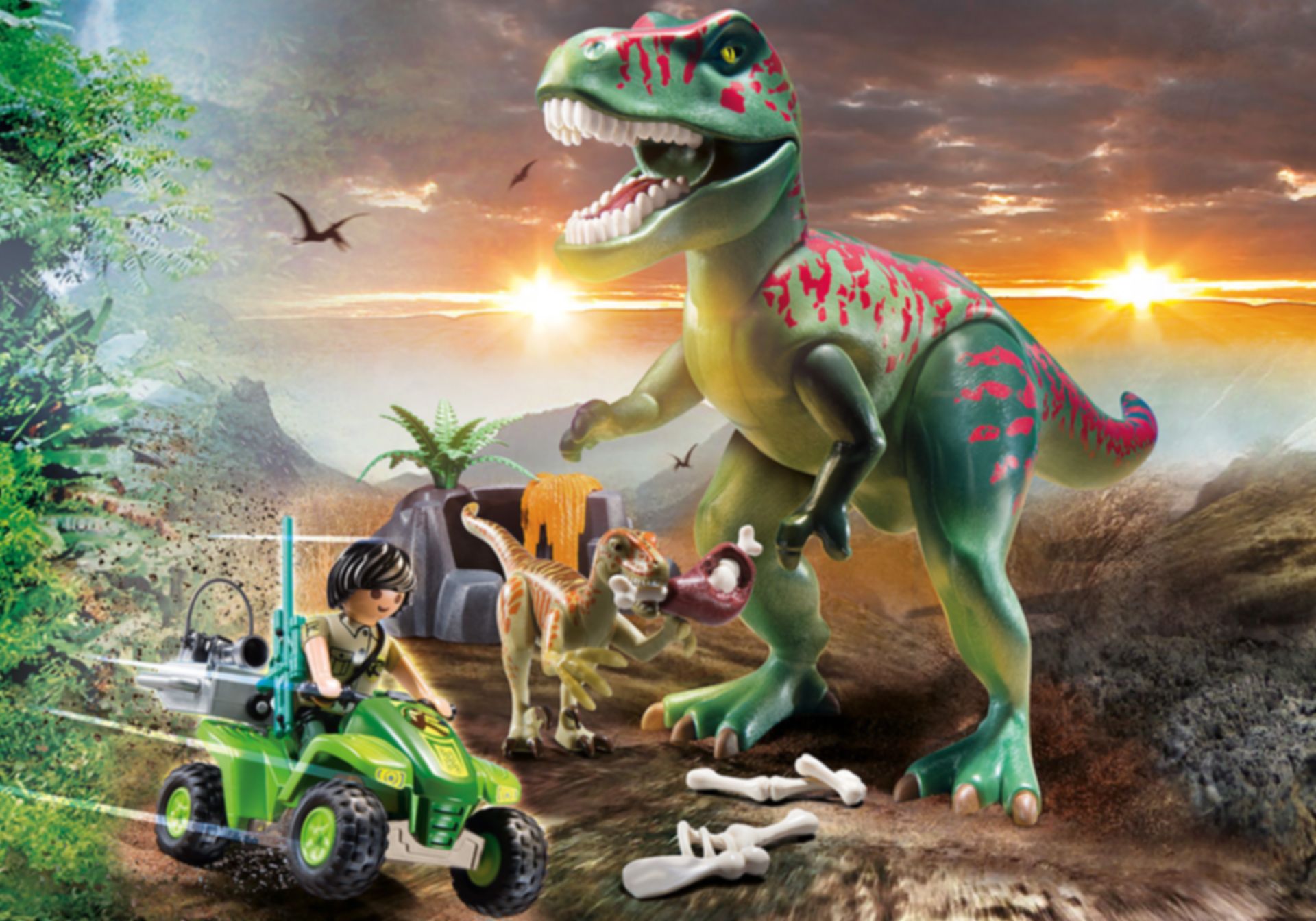 Playmobil® Dino Rise T-Rex Angriff