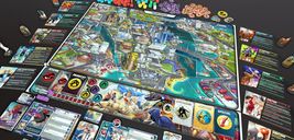 Freedom Five: A Sentinel Comics Board Game components