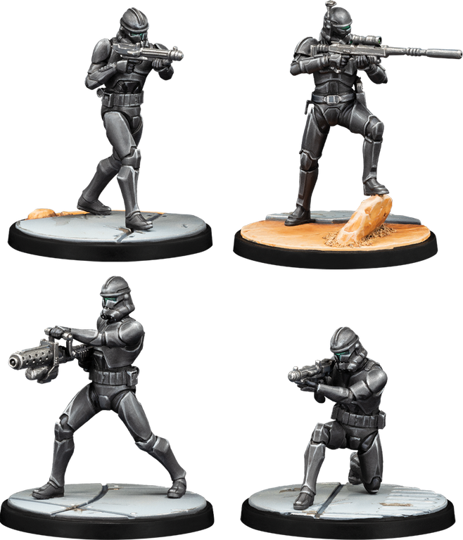 Star Wars: Shatterpoint – Good Soldiers Follow Orders Squad Pack miniaturas